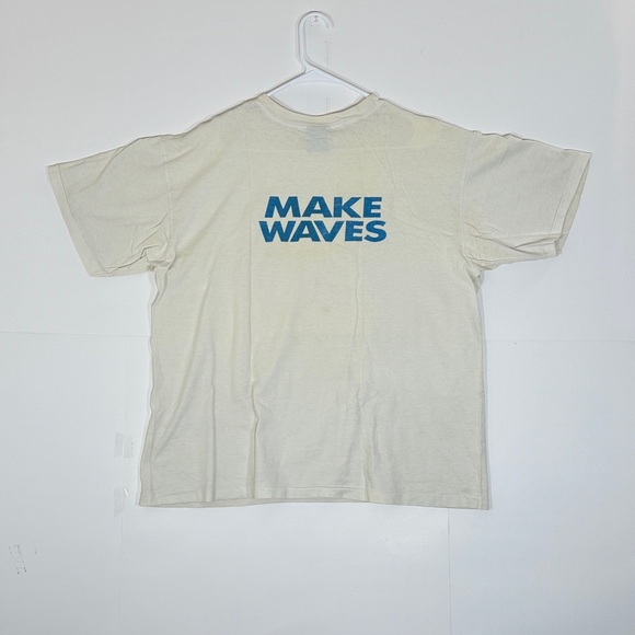 Vintage Just Add Bacardi T-Shirt Men Size XL White Make Waves Promo Shirt 1990s - Picture 8 of 13